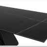 Заказать Стол обеденный Signal DIUNA CERAMIC раскладной (черный мат) по цене 186 469 руб. в Новосибирске