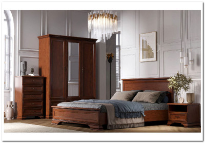 Тумба прикроватная Кентаки S320-KOM1S каштан BRW