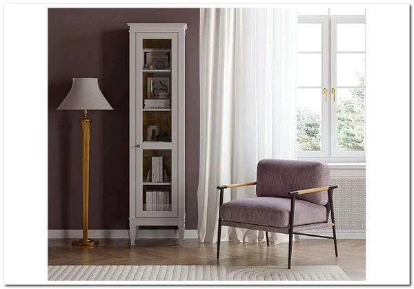 Заказать Шкаф для посуды "Ольса-С" 100П из массива сосны по цене 31 709 руб. в Новосибирске