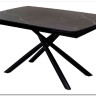 Заказать Стол RIVOLI 140 MATT BLACK MARBLE SOLID CERAMIC / BLACK по цене 67 470 руб. в Новосибирске