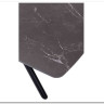 Заказать Стол RIVOLI 140 MATT BLACK MARBLE SOLID CERAMIC / BLACK по цене 67 470 руб. в Новосибирске