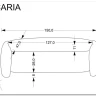 Заказать Пуф Halmar FICARIA (кремовый) по цене 25 686 руб. в Новосибирске