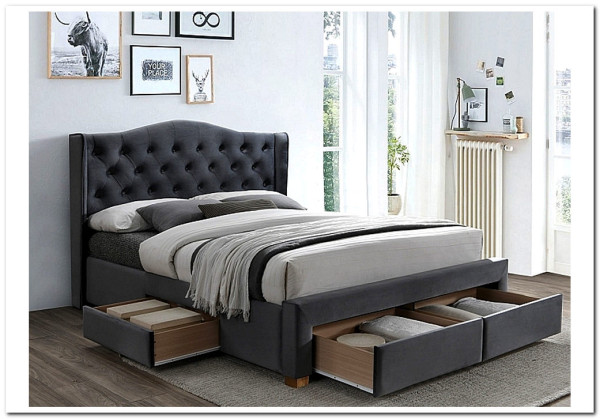 Заказать Кровать ASPEN II VELVET BLUVEL 14 160/200 Signal по цене 82 622 руб. в Новосибирске