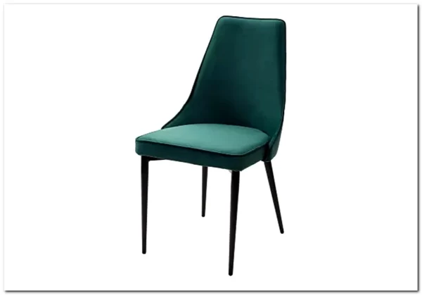 Заказать Стул NEPAL-P ЗЕЛЕНЫЙ 19 велюр/ черный каркас по цене 7 100 руб. в Новосибирске
