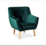 Заказать Кресло NORDIC 1 Velvet Bluvel 78  Signal (зеленый) по цене 43 923 руб. в Новосибирске