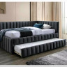 Заказать Кровать SIGNAL ALFIE Velvet Bluvel 14 темно-серый, 120/200 по цене 77 985 руб. в Новосибирске