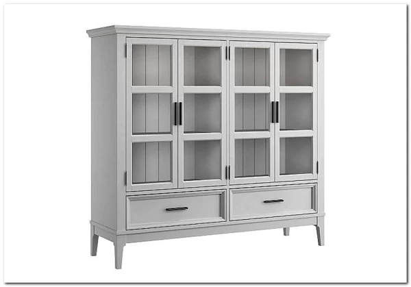 Заказать Шкаф для посуды Квадро-С 42 из массива сосны по цене 54 605 руб. в Новосибирске