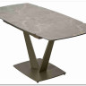 Заказать Стол ALATRI 120 MATT LATTE STONE SOLID CERAMIC / TAUPE, DISAUR по цене 75 200 руб. в Новосибирске