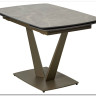 Заказать Стол ALATRI 120 MATT LATTE STONE SOLID CERAMIC / TAUPE, DISAUR по цене 75 200 руб. в Новосибирске