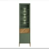 Заказать Витрина Siena REG1W1D1S дымчатый зеленый/дуб вотан BRW по цене 25 090 руб. в Новосибирске