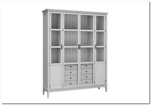 Заказать Шкаф для книг Квадро-С 422С/04 из массива сосны по цене 93 269 руб. в Новосибирске