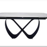 Заказать Стол обеденный Signal INFINITY Ceramic 160 раскладной (Nature Cloud белый/черный) по цене 209 327 руб. в Новосибирске