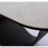 Заказать Стол обеденный Signal INFINITY Ceramic 160 раскладной (Nature Cloud белый/черный) по цене 201 851 руб. в Новосибирске