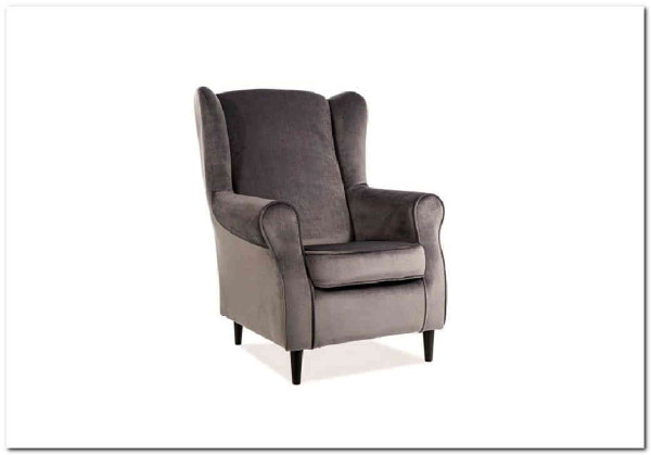 Заказать Кресло BARON Velvet Bluvel 14  Signal (серый) по цене 47 283 руб. в Новосибирске