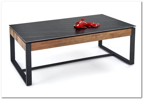 Заказать Стол журнальный Halmar RAMONA (черный/ореховый) по цене 28 342 руб. в Новосибирске