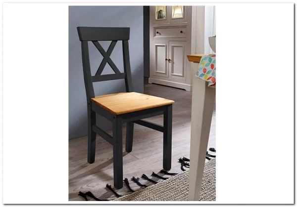 Стул Форест серый 7012/бейц-масло по цене 6 791 руб. в магазине Другая мебель в Новосибирске