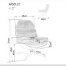 Заказать Кресло SIGNAL GISELLE (бежевый/бежевый/черный мат) по цене 42 142 руб. в Новосибирске