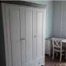 Шкаф 4х дверный с глухими дверями Бейли (массив)  по цене 104 970 руб. в магазине Другая мебель в Новосибирске