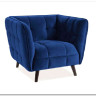 Заказать Кресло CASTELLO 1 Velvet Bluvel 86  Signal (темно-синий) по цене 64 889 руб. в Новосибирске
