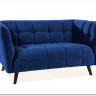 Заказать Кресло CASTELLO 1 Velvet Bluvel 86  Signal (темно-синий) по цене 64 889 руб. в Новосибирске
