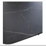 Заказать Стол BLANCO 160 MATT BLACK MARBLE SOLID CERAMIC / Орех, DISAUR по цене 106 800 руб. в Новосибирске