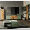 Заказать Тумба-комод Siena KOM4D2S дымчатый зеленый/дуб вотан BRW по цене 30 760 руб. в Новосибирске