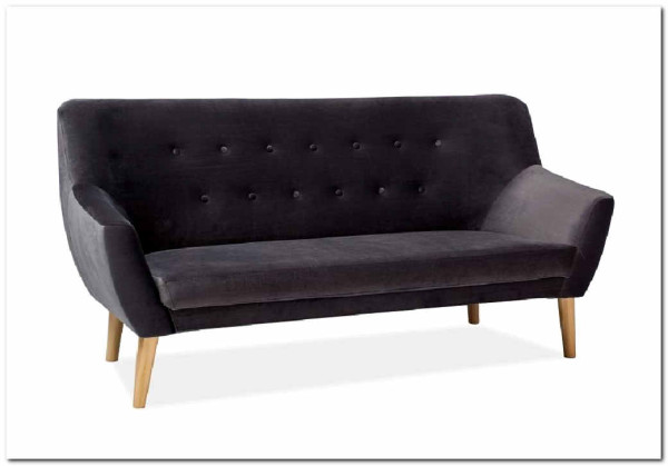Заказать Диван Signal NORDIC 3 Velvet Bluvel 14 серый по цене 67 577 руб. в Новосибирске