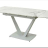 Заказать Стол ALATRI 120 GLOSS STATUARIO WHITE SINTERED STONE / WHITE по цене 79 600 руб. в Новосибирске