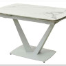 Заказать Стол ALATRI 120 GLOSS STATUARIO WHITE SINTERED STONE / WHITE по цене 79 600 руб. в Новосибирске