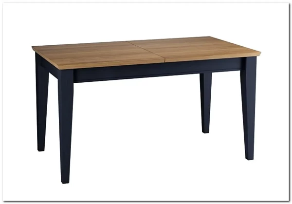 Заказать Стол обеденный Форест Графит 140 со вставкой (массив) по цене 39 975 руб. в Новосибирске