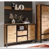 Заказать Тумба Лофт KOM2D2S BRW по цене 19 150 руб. в Новосибирске