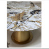 Заказать Стол TERAMO 135 GLOSS GRAND JADE SOLID CERAMIC, керамика, поворотн.механизм / Бронзовый, DISAUR по цене 63 810 руб. в Новосибирске
