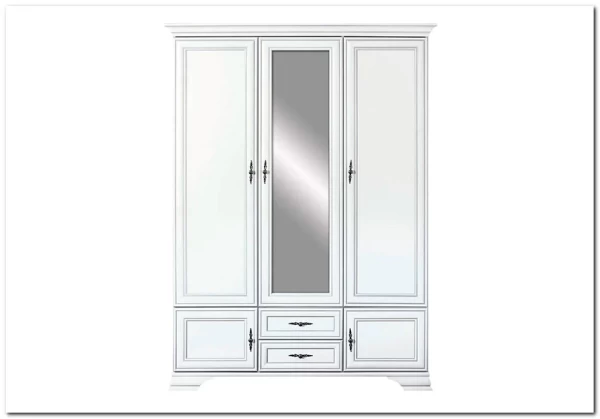 Заказать Шкаф Кентаки SZF5D2S белый БРВ по цене 57 360 руб. в Новосибирске