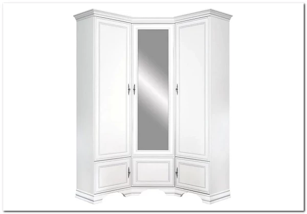 Заказать Шкаф угловой Кентаки SZFN5D белый БРВ по цене 69 280 руб. в Новосибирске