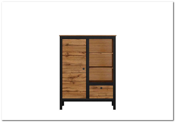 Заказать Тумба Лофт REG1D1S/90 BRW по цене 13 630 руб. в Новосибирске