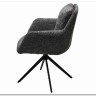 Заказать Стул MEADOW 360 град. поворот. Темно-серый XD841-16, букле / черный каркас, DISAUR по цене 15 615 руб. в Новосибирске