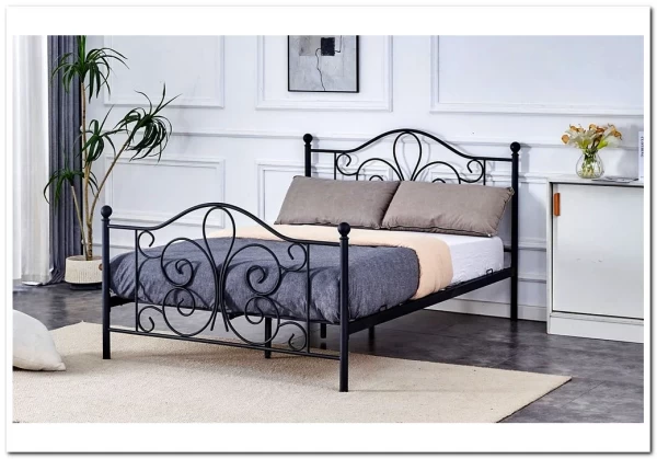 Заказать Кровать Halmar PANAMA (черный) 140/200 по цене 28 094 руб. в Новосибирске