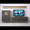 Тумба под телевизор Грейс RTV2D2S BRW по цене 23 480 руб. в магазине Другая мебель в Новосибирске