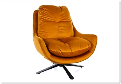 Кресло Signal VIVIEN Velvet (карри/черный)