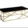 Заказать Стол журнальный Signal ESCADA A II (эффект черного мрамора/золотой) по цене 41 751 руб. в Новосибирске