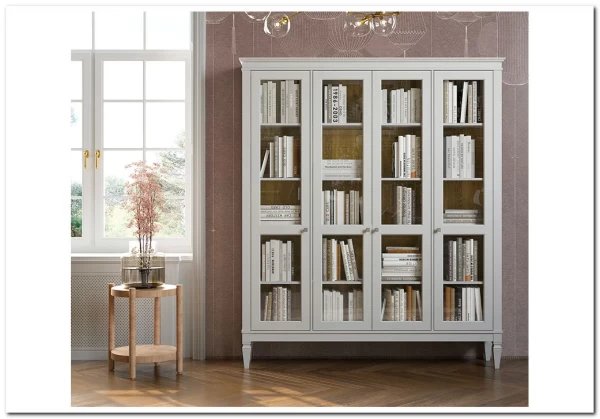 Заказать Шкаф для посуды Ольса-С 400 из массива сосны по цене 83 225 руб. в Новосибирске