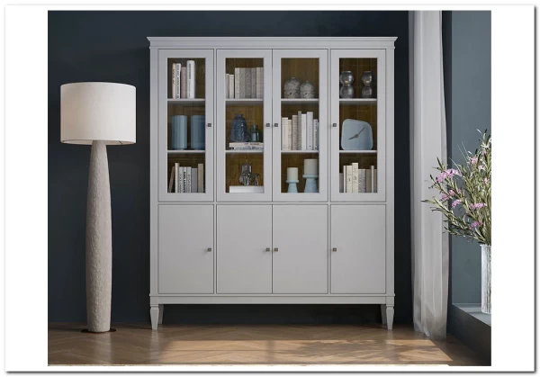 Заказать Шкаф для посуды Ольса-С 440 из массива сосны по цене 88 193 руб. в Новосибирске