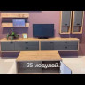 Шкаф навесной Грейс SFW1D BRW по цене 9 050 руб. в магазине Другая мебель в Новосибирске
