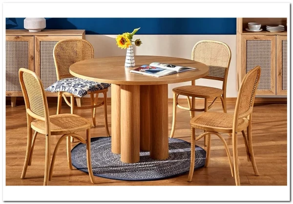 Заказать Стол обеденный Halmar ELEFANTE OKRAGLY (дуб натуральный) по цене 91 748 руб. в Новосибирске