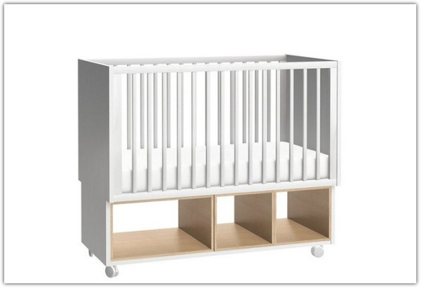 Купить Детская кроватка 60X120 4You by VOX BV белый/дуб с доставкой по России по цене производителя можно в магазине Другая мебель в Новосибирске