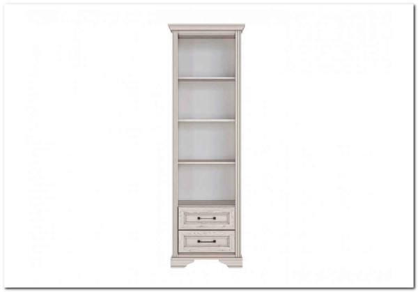 Заказать Шкаф-витрина Stylius (Стилиус) B169-REG2S BRW по цене 22 010 руб. в Новосибирске