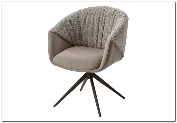 Заказать Стул ГИССЕН (GISSEN) 360 град., цвет ЛАТТЕ RIELY-111 / V885-3, ткань / ЛАТТЕ, ®DISAUR по цене 18 550 руб. в Новосибирске