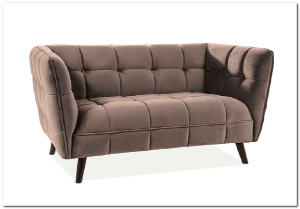 Заказать Диван Signal CASTELLO 2 Velvet Bluvel 28 (бежевый) по цене 84 495 руб. в Новосибирске