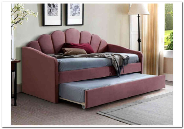 Заказать Кровать Signal BELLA VELVET античный розовый 90/200 по цене 72 012 руб. в Новосибирске