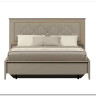 Заказать Кровать с мягким элементом Classic LOZ160x200 глиняный серый BRW по цене 46 380 руб. в Новосибирске